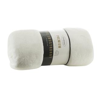 Koc narzuta TEDY Eurofirany biały