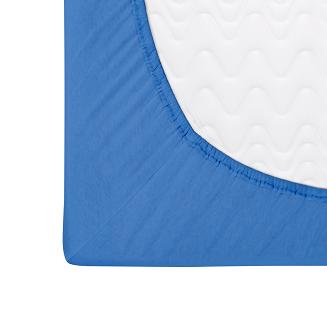 Prześcieradło jersey z gumką 90x200 Darymex niebieskie