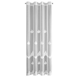 Firana gotowa na przelotkach ISARI 140x250 Eurofirany biały