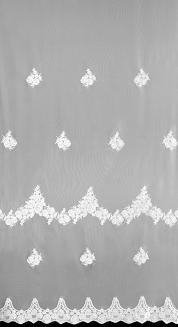 Firana gotowa na przelotkach ISARI 140x250 Eurofirany biały