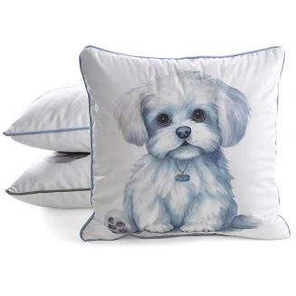 Poszewka dekoracyjna ANIMAL 45x45 Eurofirany biały