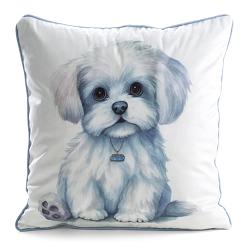 Poszewka dekoracyjna ANIMAL 45x45 Eurofirany biały