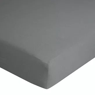 Prześcieradło jersey z gumką  90x200 Design91 stalowy