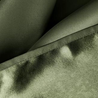 Zasłona gotowa na przelotkach NERISA 140x250 Eurofirany oliwkowy