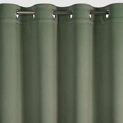 Zasłona gotowa na przelotkach NERISA 140x250 Eurofirany oliwkowy