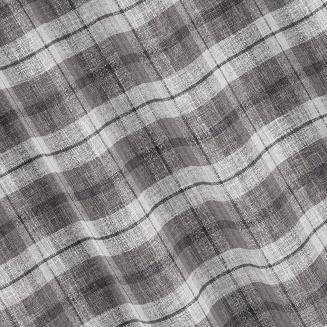 Zasłona gotowa na przelotkach KELLI 140x250 Eurofirany szary