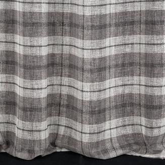 Zasłona gotowa na przelotkach KELLI 140x250 Eurofirany szary