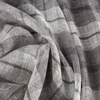 Zasłona gotowa na przelotkach KELLI 140x250 Eurofirany szary