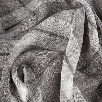 Zasłona gotowa na przelotkach KELLI 140x250 Eurofirany szary