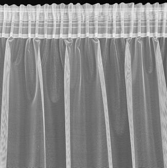 Firana gotowa na taśmie NEL 350x145 Eurofirany biały