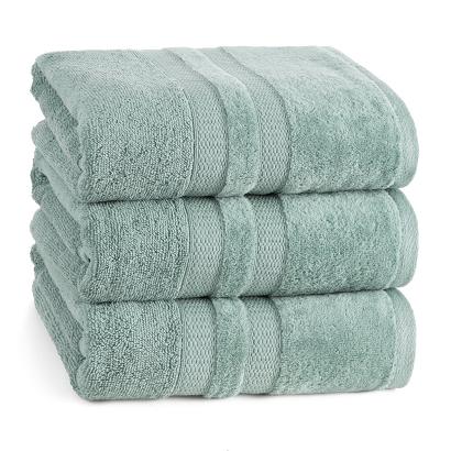 Ręcznik bawełniany PORTO 70x140 Eurofirany miętowy puszysty i chłonny