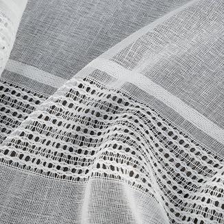 Firana gotowa na taśmie INES 140x250 Eurofirany biały