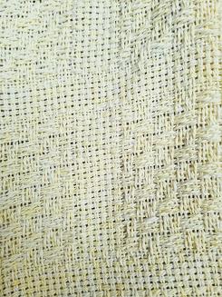 Narzuta dekoracyjna tkana 170x205 masełkowa