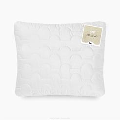 Poduszka wełniana 70x80 MERINO pikowana bez zamka biała