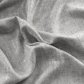 Zasłona gotowa na przelotkach BLANKA 140x250 Eurofirany popielaty