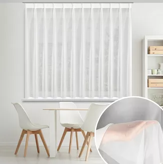 Firana gotowa LUCY 400x170 Eurofirany biały