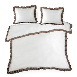 Pościel satynowa B+KAW 200x220 Eurofirany biały