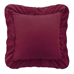 Poszewka do pościeli z falbanką RUFFY 40x40 czerwona