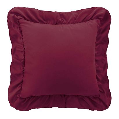 Poszewka do pościeli z falbanką RUFFY 40x40 czerwona