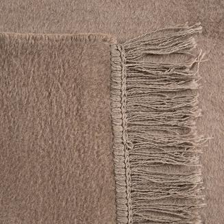 Koc narzuta AKRYL 220x240 Eurofirany kawowy