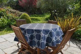 Obrus dekoracyjny GARDEN 30x40 Eurofirany granatowy