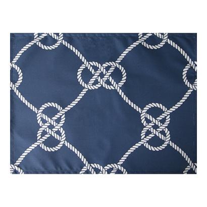 Obrus dekoracyjny/podkładka wodoodporny GARDEN 30x40 Eurofirany granatowy w stylu marynistycznym