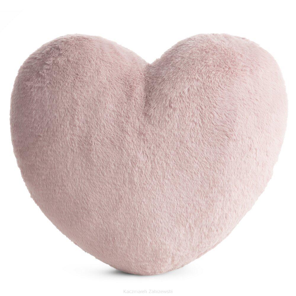 Poszewka dekoracyjna HEART 45x45 Eurofirany pudrowy