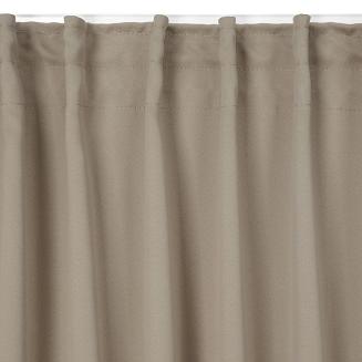 Zasłona gotowa na taśmie MILAN 140x300 Eurofirany cappuccino