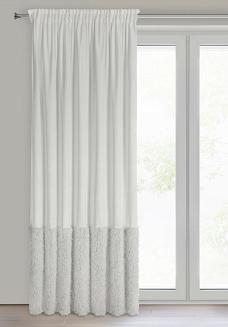 Zasłona gotowa na taśmie MARION 140x270 Eurofirany biały