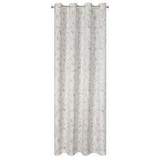 Zasłona gotowa na przelotkach KORNELIA 140x250 Eurofirany miodowy