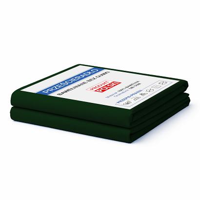 Prześcieradło bawełniane bez gumki 140x200 noris butelkowe