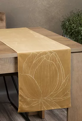 Bieżnik dekoracyjny BLINK-12 35x180 Eurofirany miodowy