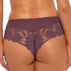 Brazyliany damskie z koronką i tiulem Nike 1135 fioletowe