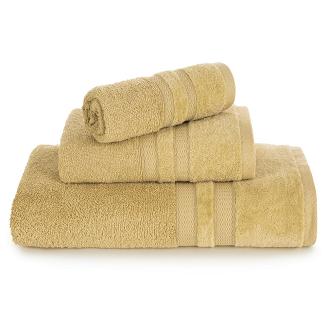 Ręcznik bawełniany PORTO 30x50 Eurofirany musztardowy