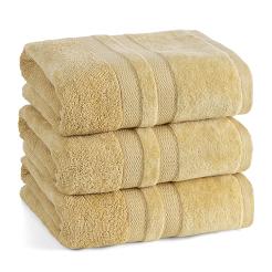 Ręcznik bawełniany PORTO 30x50 Eurofirany musztardowy