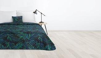 Narzuta dekoracyjna PALMS 200x220 czarny
