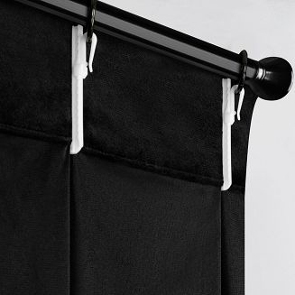 Zasłona gotowa MELANIE 210x270 Eurofirany czarny