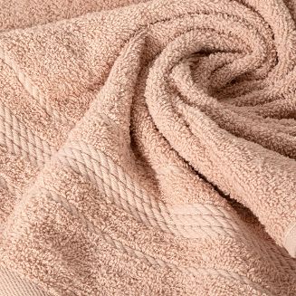 Ręcznik bawełniany ELMA 70x140 Eurofirany pudrowy