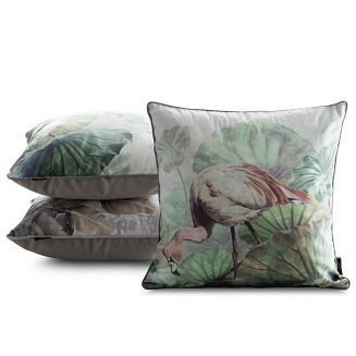 Poszewka dekoracyjna VELVET 45x45 Eurofirany zielony