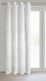 Zasłona gotowa na przelotkach MARGARET 140x250 Eurofirany biały