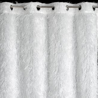 Zasłona gotowa na przelotkach MARGARET 140x250 Eurofirany biały