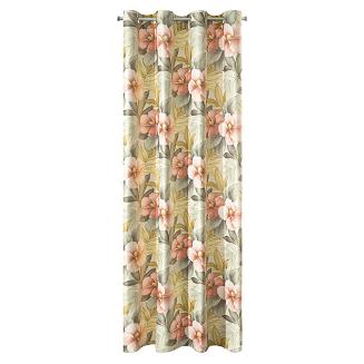 Zasłona gotowa na przelotkach MARIAH 140x250 Eurofirany pudrowy