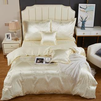 Ekskluzywna Pościel Atłasowa Z Haftem 160x200 AT005