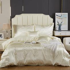 Ekskluzywna Pościel Atłasowa Z Haftem 160x200 AT005