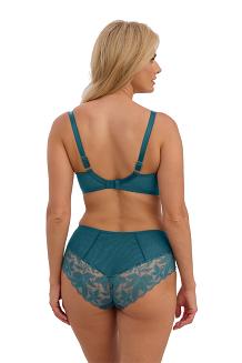 Biustonosz z koronką Semi-Soft Melanie 1354 półusztywniany zielony
