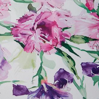 Obrus dekoracyjny GARDEN 85x85 Eurofirany różowy