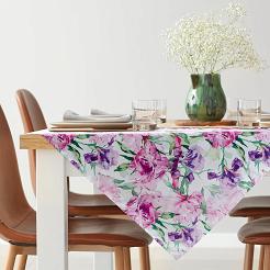 Obrus dekoracyjny GARDEN 85x85 Eurofirany różowy