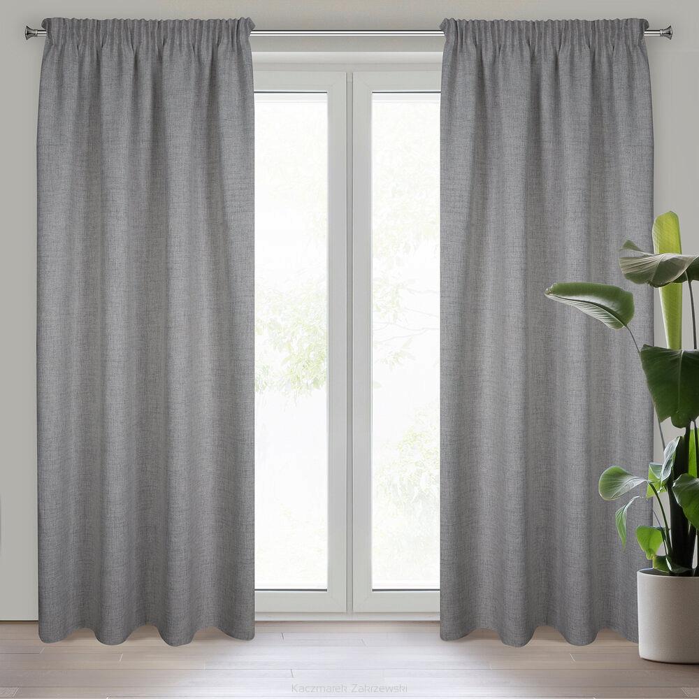 Zasłona gotowa na taśmie JULA 140x270 Eurofirany