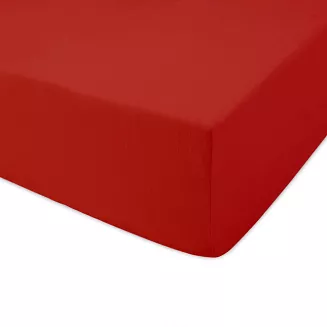 Prześcieradło jersey z gumką 120x200 Darymex czerwone