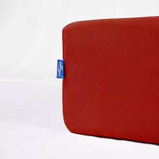 Prześcieradło jersey z gumką 120x200 Darymex czerwone